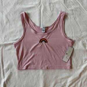 Pink Rainbow Tanktop